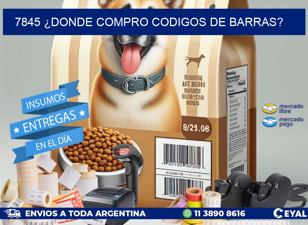 7845 ¿DONDE COMPRO CODIGOS DE BARRAS?