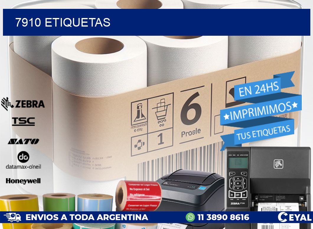 7910 ETIQUETAS