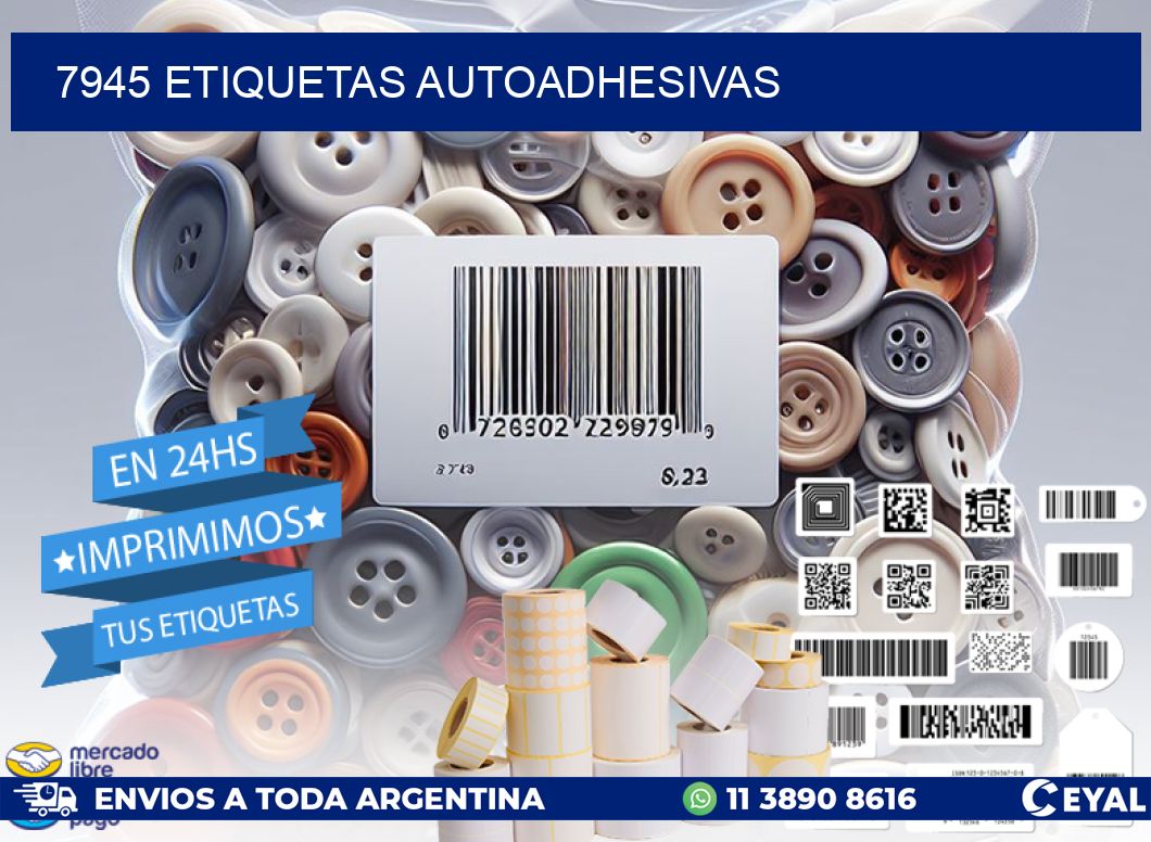 7945 ETIQUETAS AUTOADHESIVAS