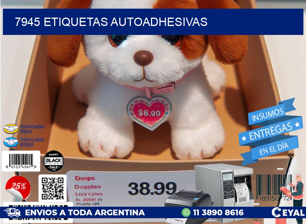 7945 ETIQUETAS AUTOADHESIVAS