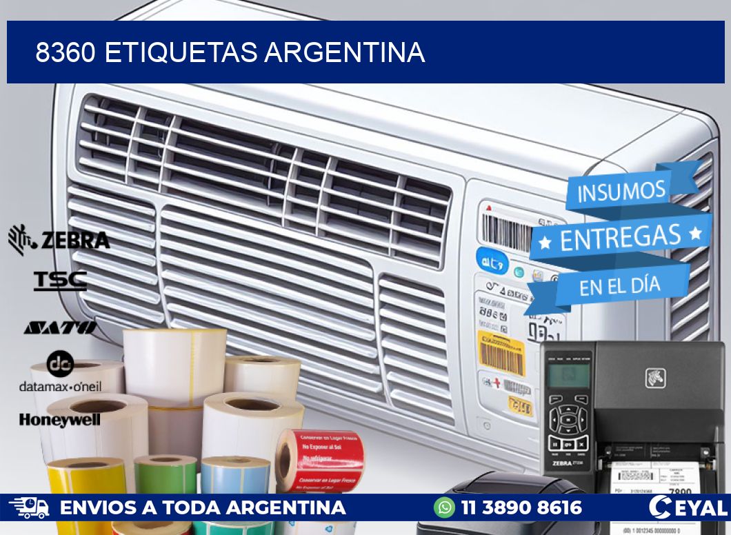 8360 ETIQUETAS ARGENTINA