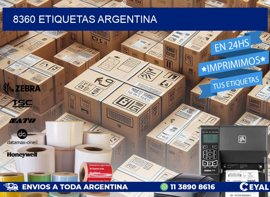 8360 ETIQUETAS ARGENTINA