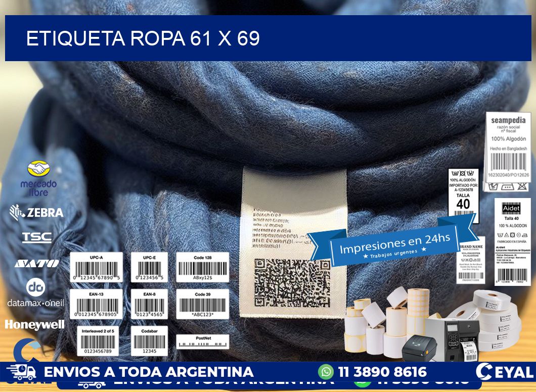ETIQUETA ROPA 61 x 69
