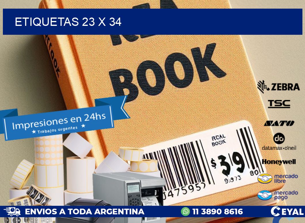 ETIQUETAS 23 x 34