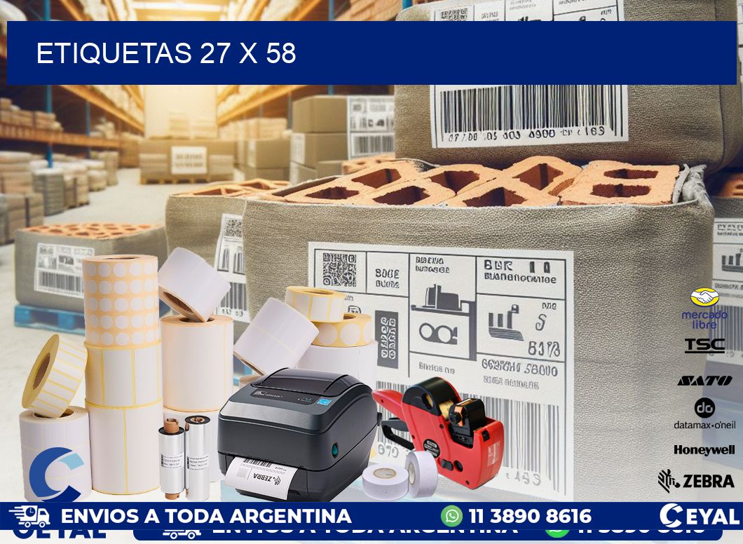 ETIQUETAS 27 x 58