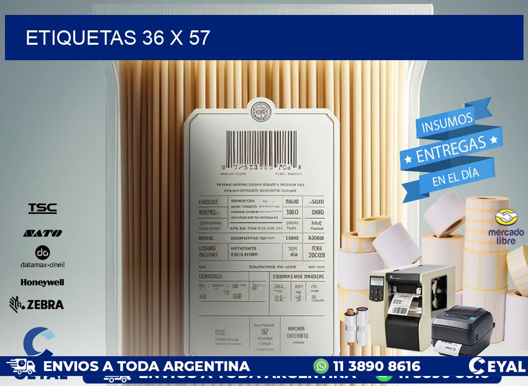 ETIQUETAS 36 x 57