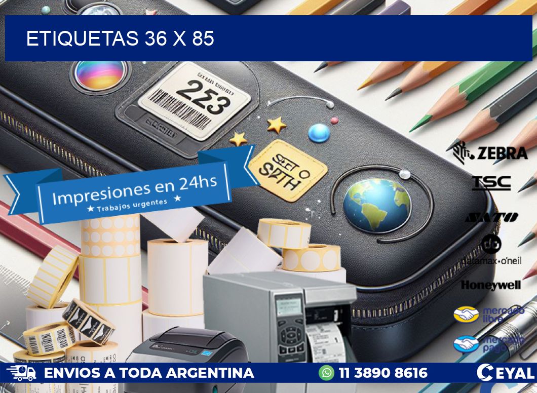 ETIQUETAS 36 x 85