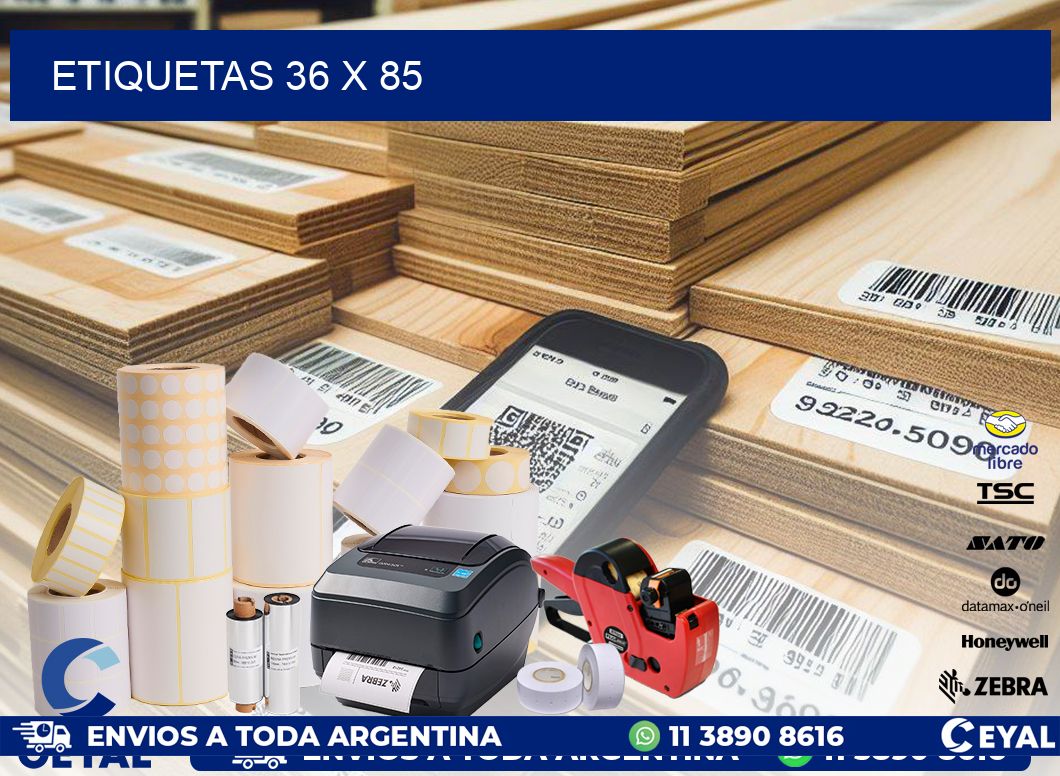 ETIQUETAS 36 x 85