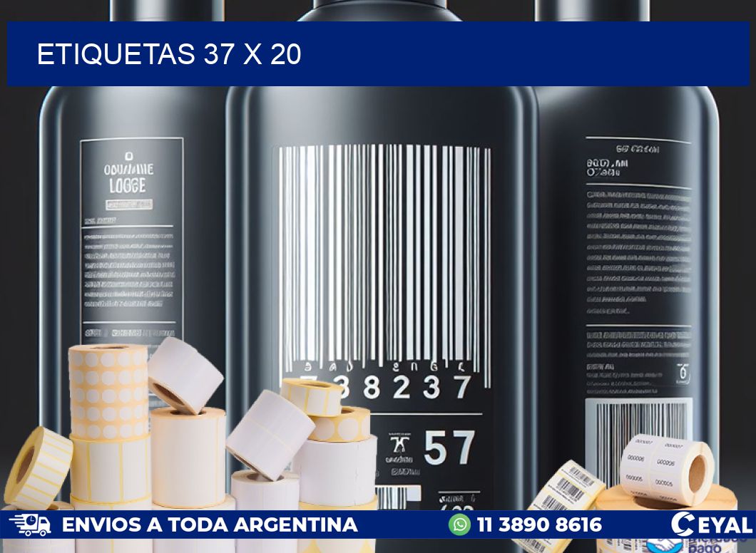 ETIQUETAS 37 x 20
