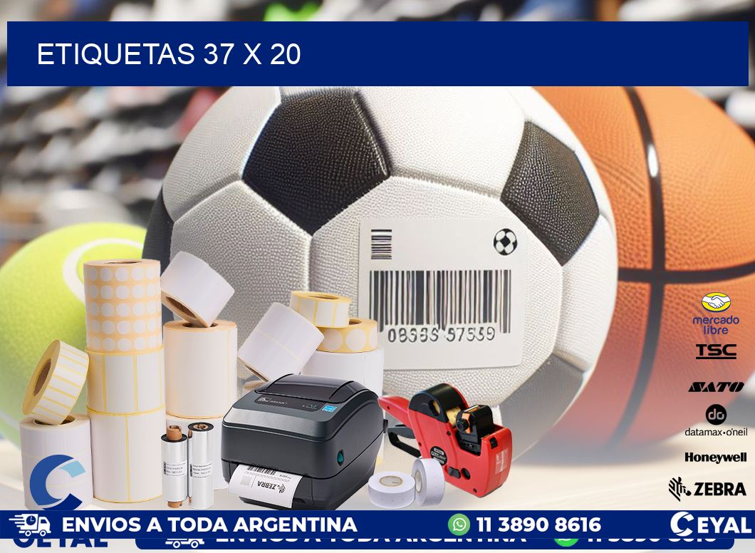 ETIQUETAS 37 x 20