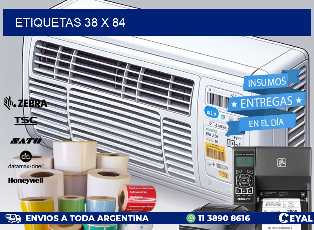 ETIQUETAS 38 x 84