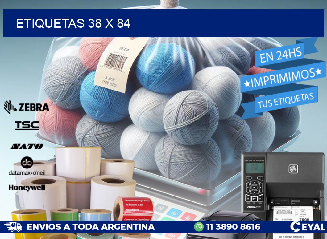 ETIQUETAS 38 x 84