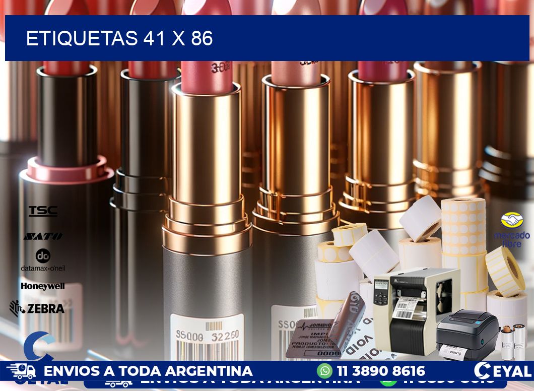 ETIQUETAS 41 x 86