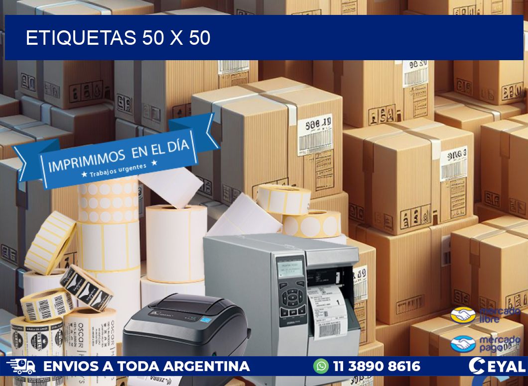ETIQUETAS 50 x 50