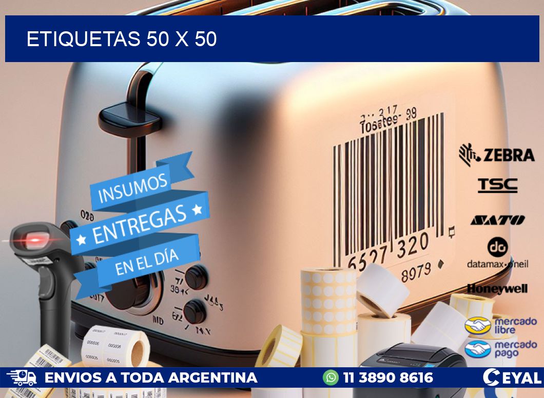 ETIQUETAS 50 x 50