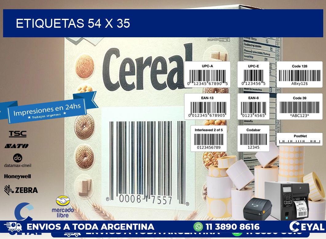 ETIQUETAS 54 x 35