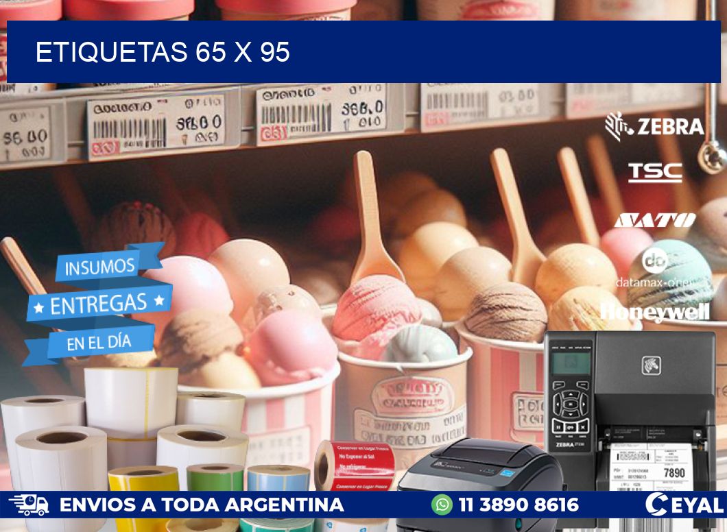 ETIQUETAS 65 x 95
