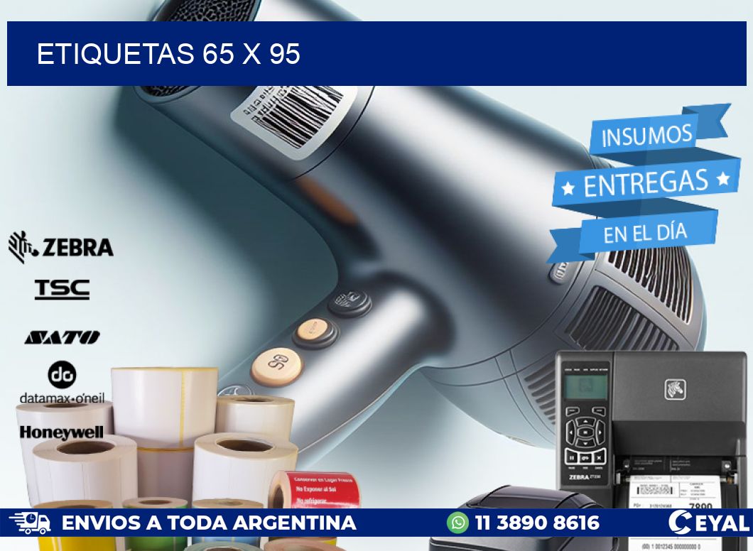 ETIQUETAS 65 x 95