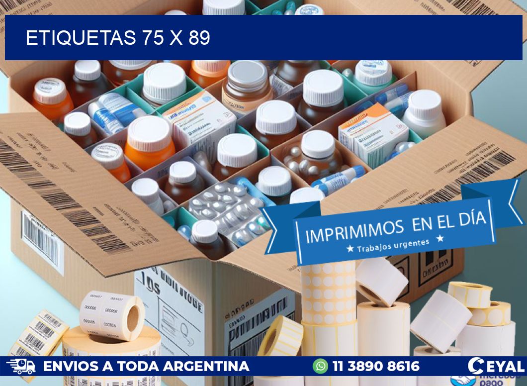 ETIQUETAS 75 x 89