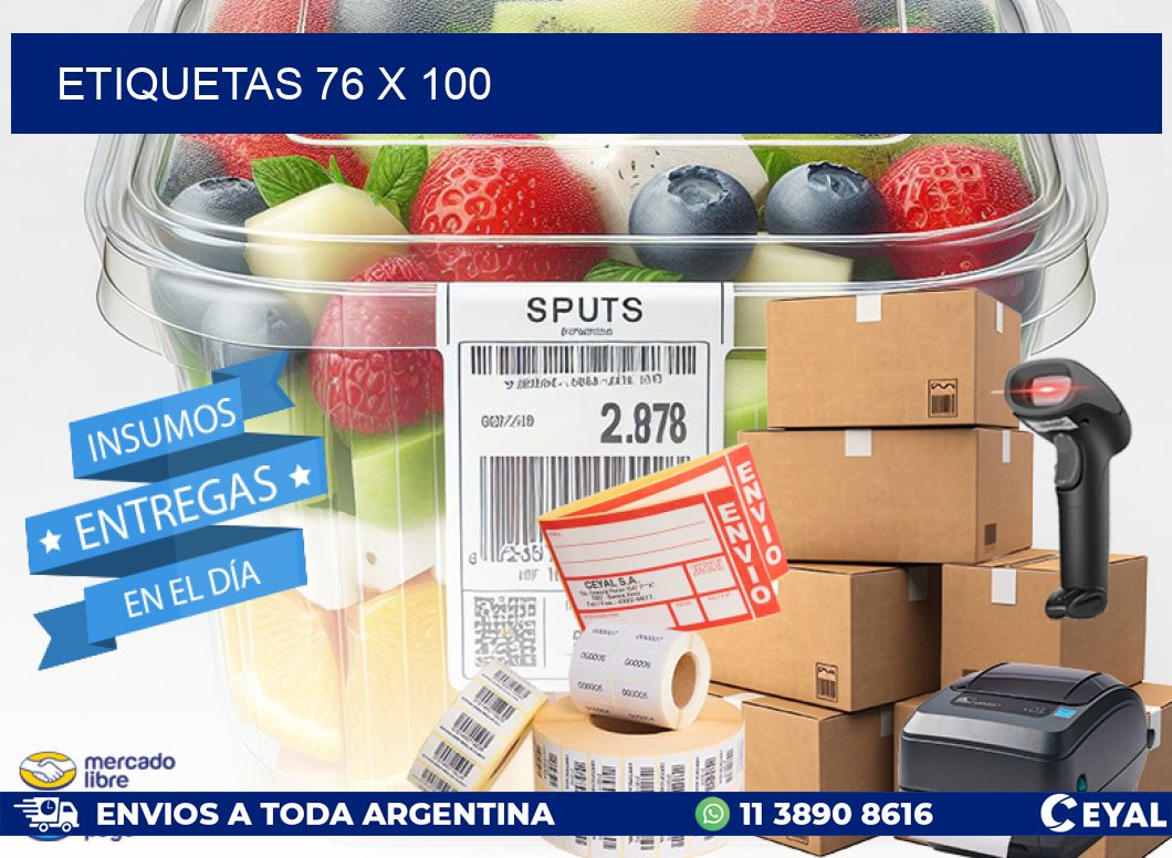 ETIQUETAS 76 x 100