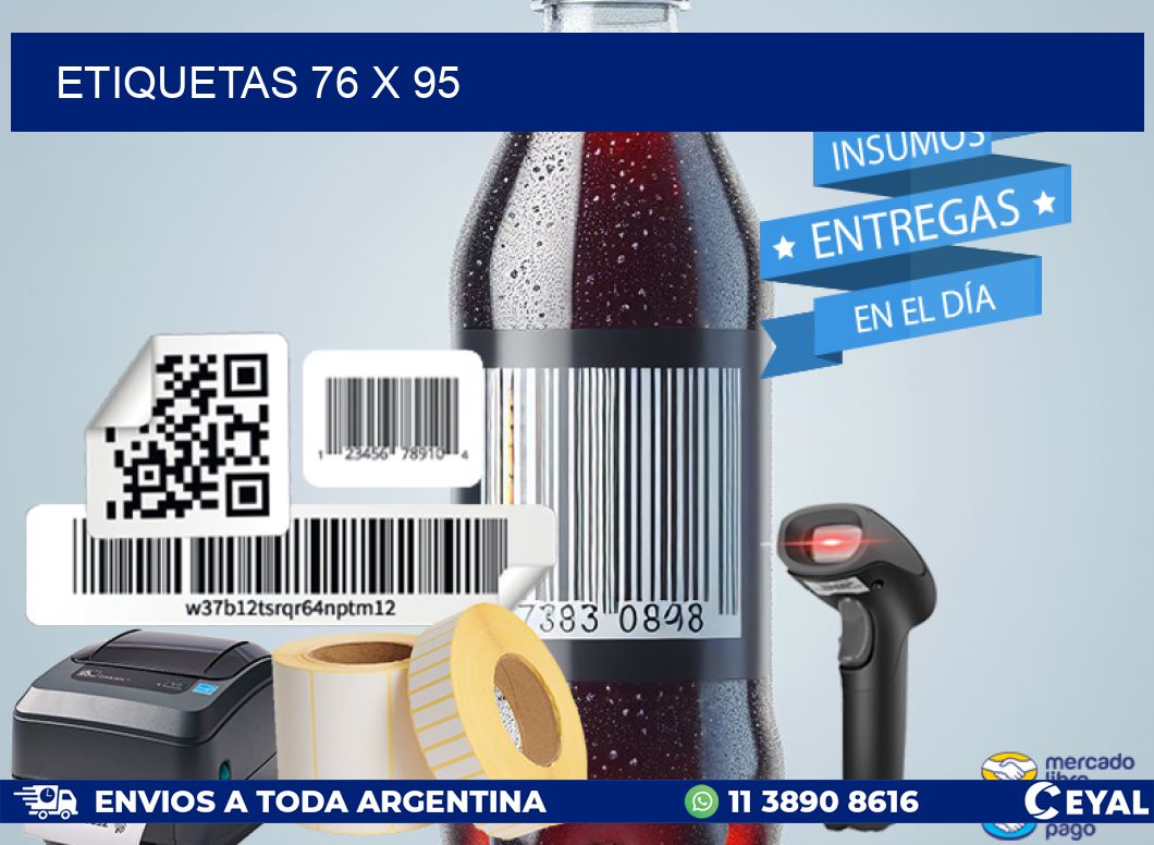ETIQUETAS 76 x 95
