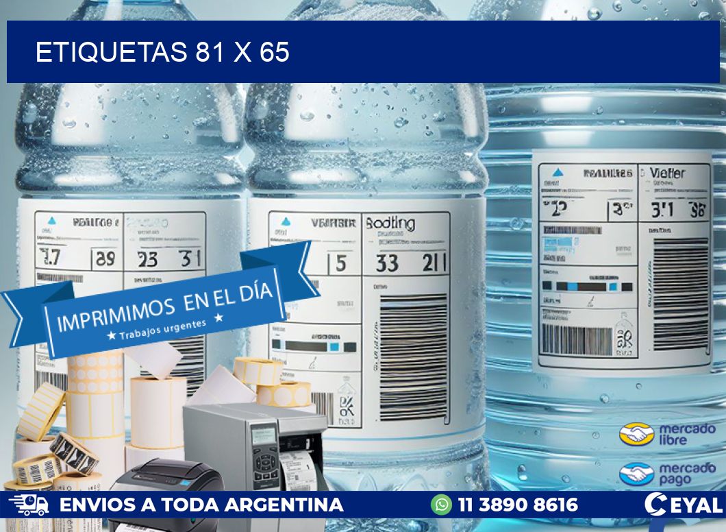 ETIQUETAS 81 x 65