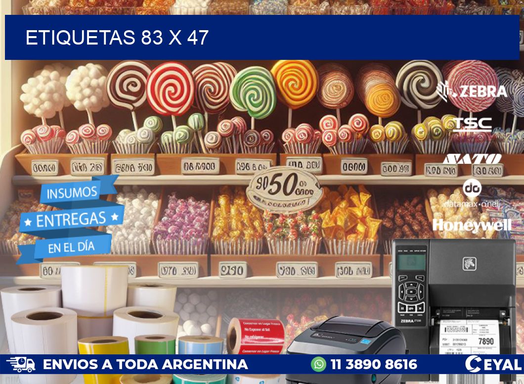 ETIQUETAS 83 x 47