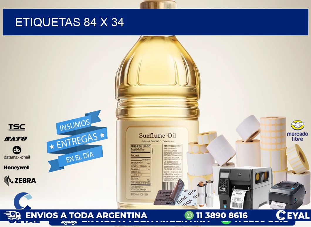 ETIQUETAS 84 x 34