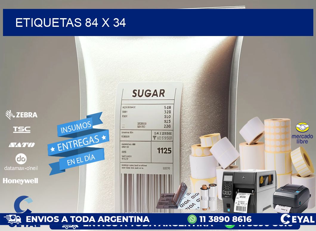 ETIQUETAS 84 x 34