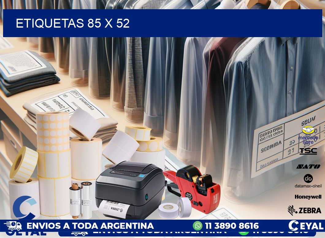 ETIQUETAS 85 x 52