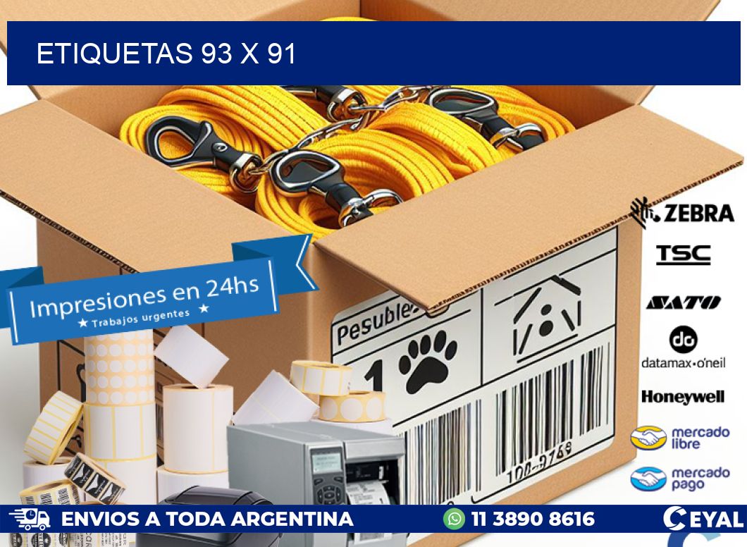 ETIQUETAS 93 x 91