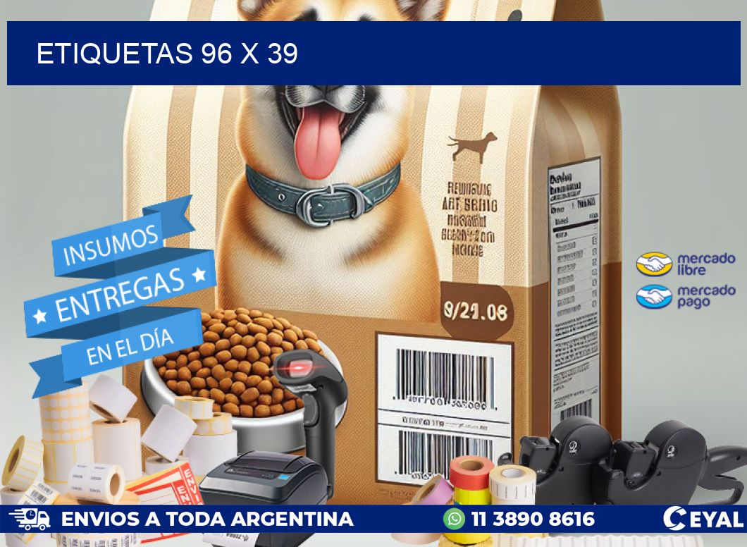 ETIQUETAS 96 x 39