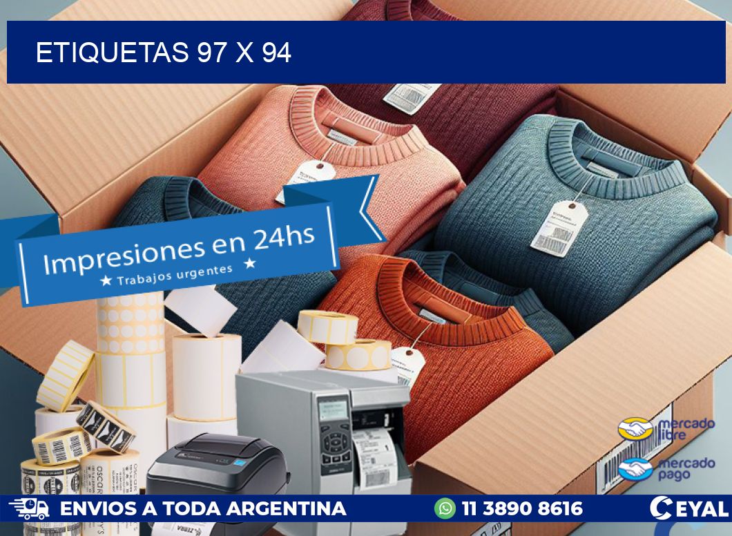 ETIQUETAS 97 x 94