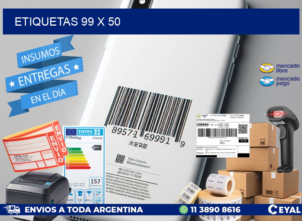 ETIQUETAS 99 x 50