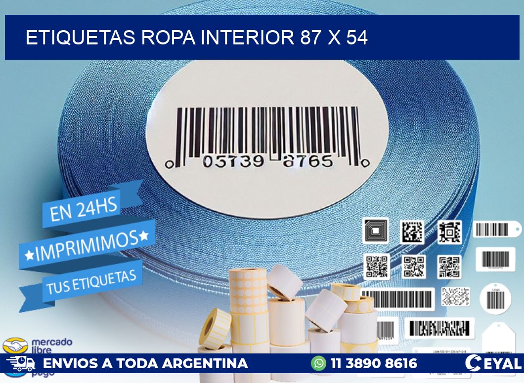 ETIQUETAS ROPA INTERIOR 87 x 54