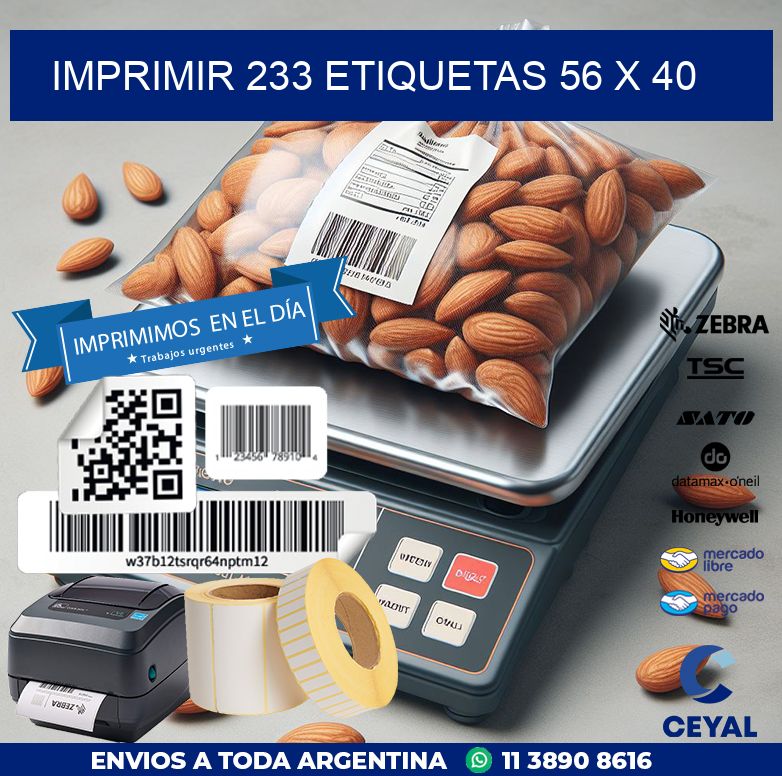 IMPRIMIR 233 ETIQUETAS 56 x 40