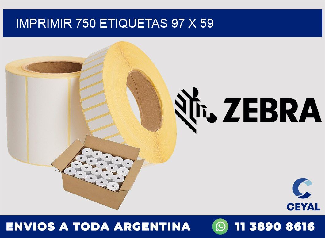 IMPRIMIR 750 ETIQUETAS 97 x 59