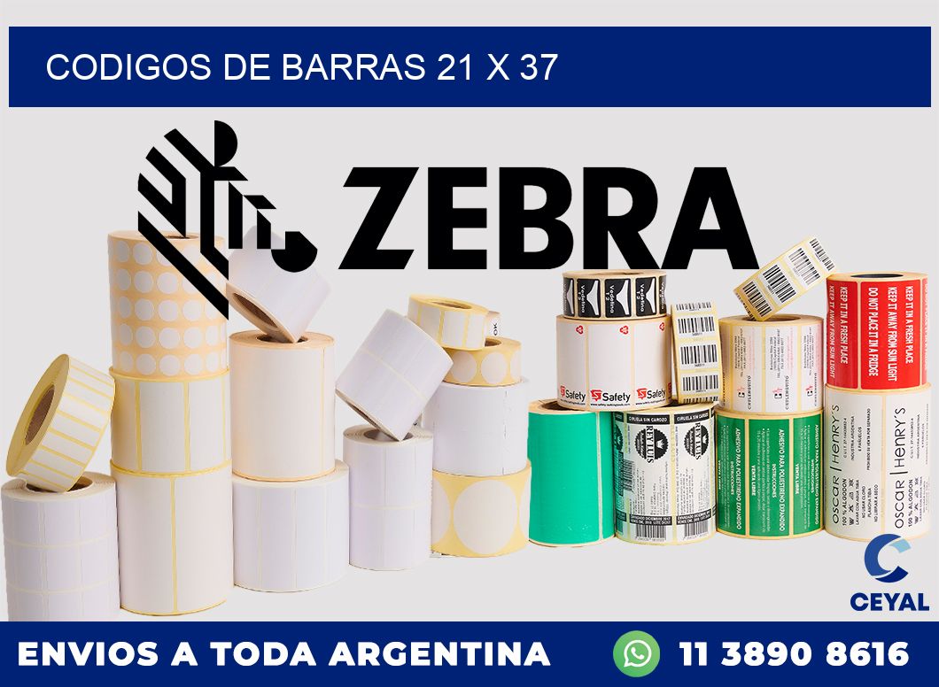 codigos de barras 21 x 37