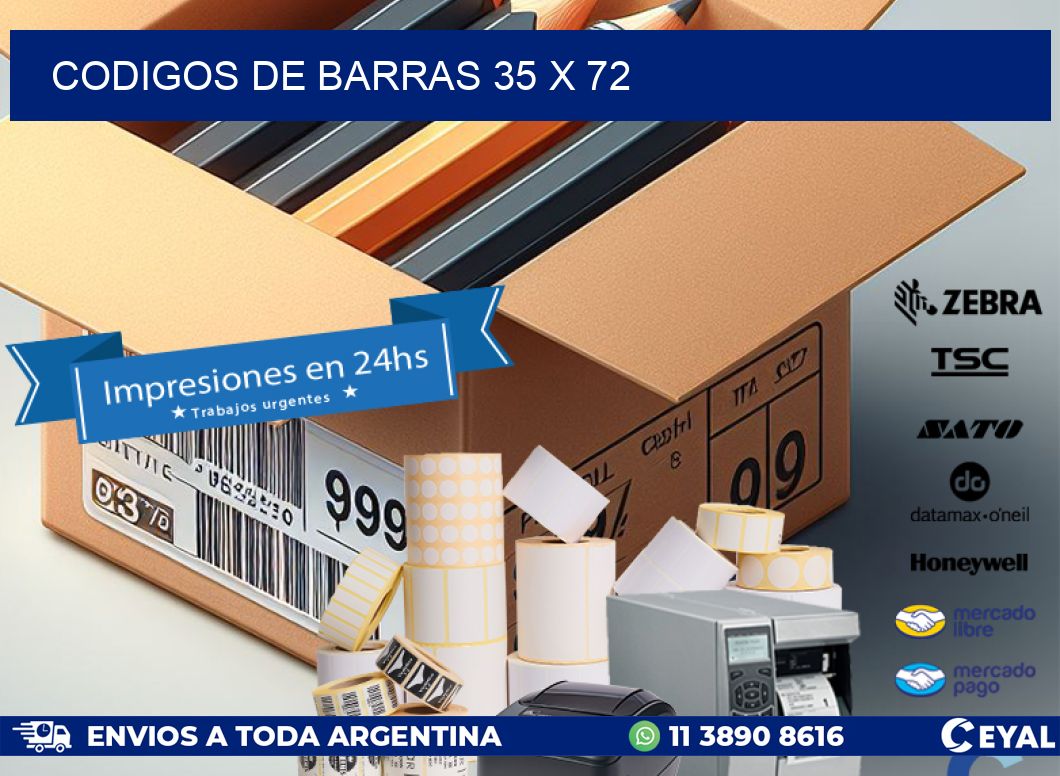codigos de barras 35 x 72