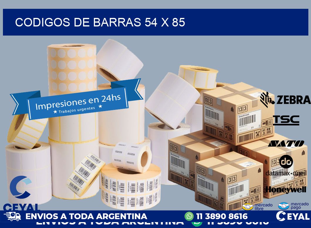 codigos de barras 54 x 85