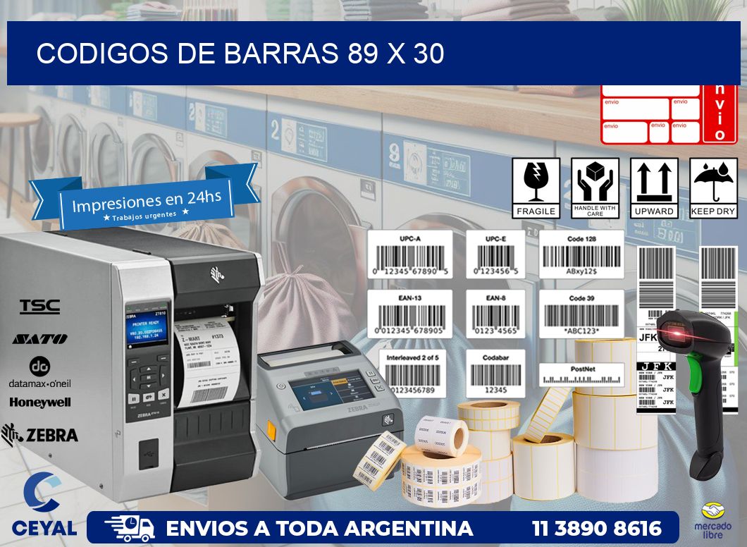 codigos de barras 89 x 30