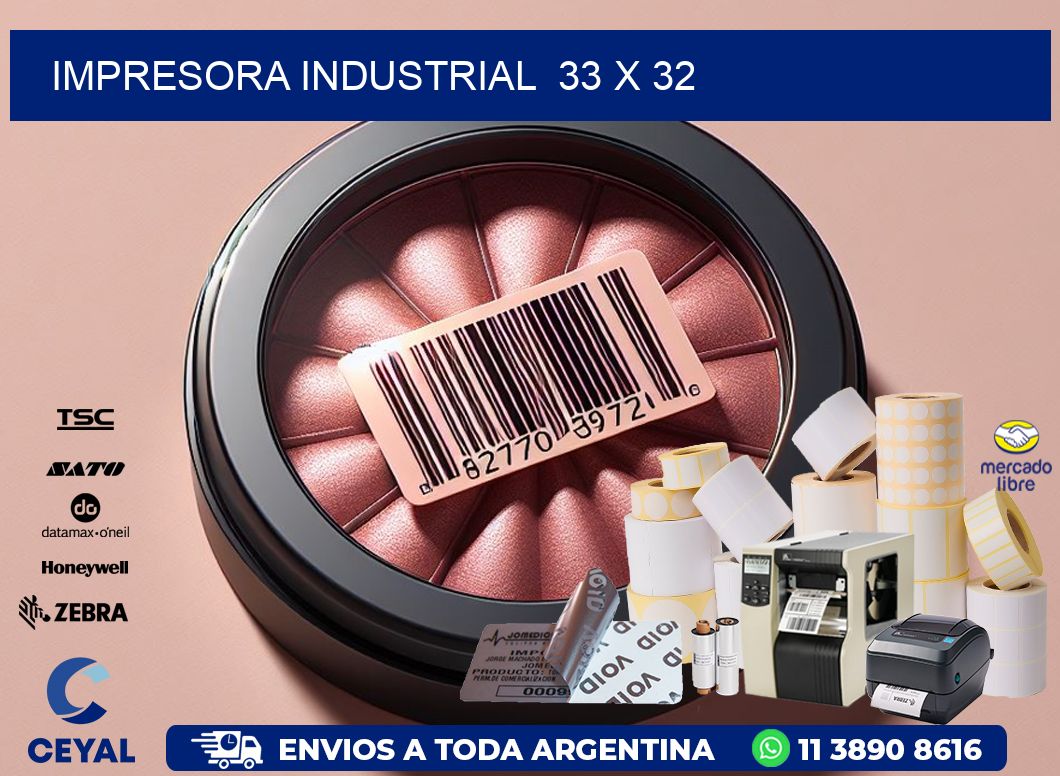 impresora industrial  33 x 32