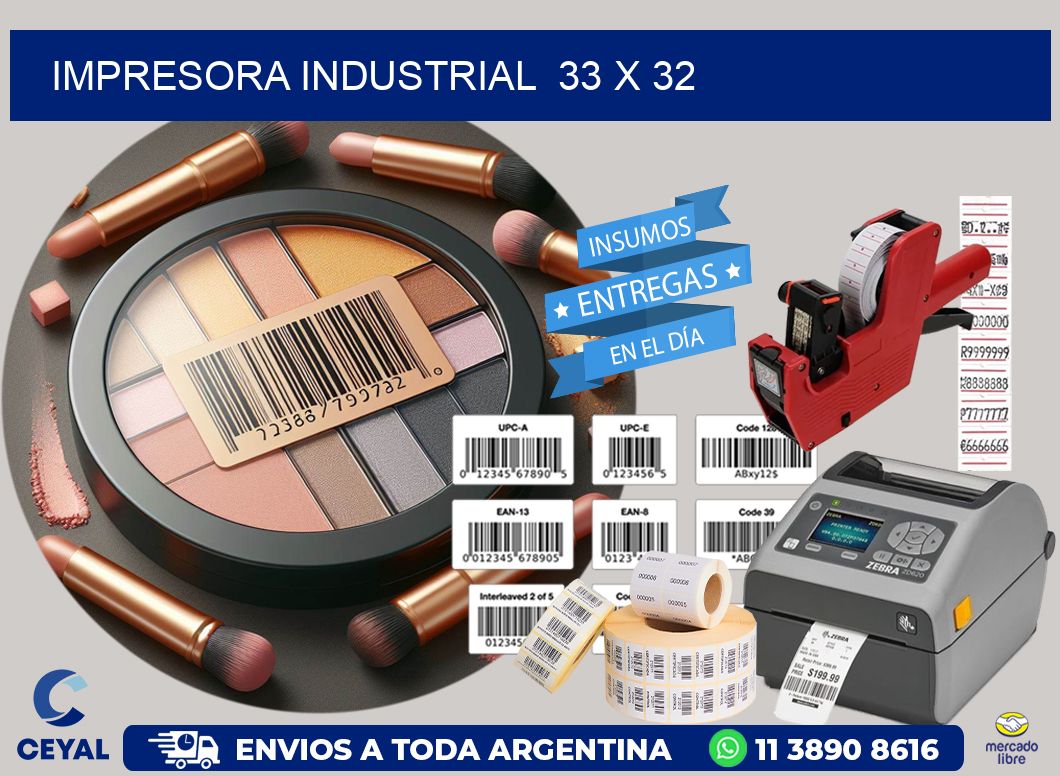 impresora industrial  33 x 32