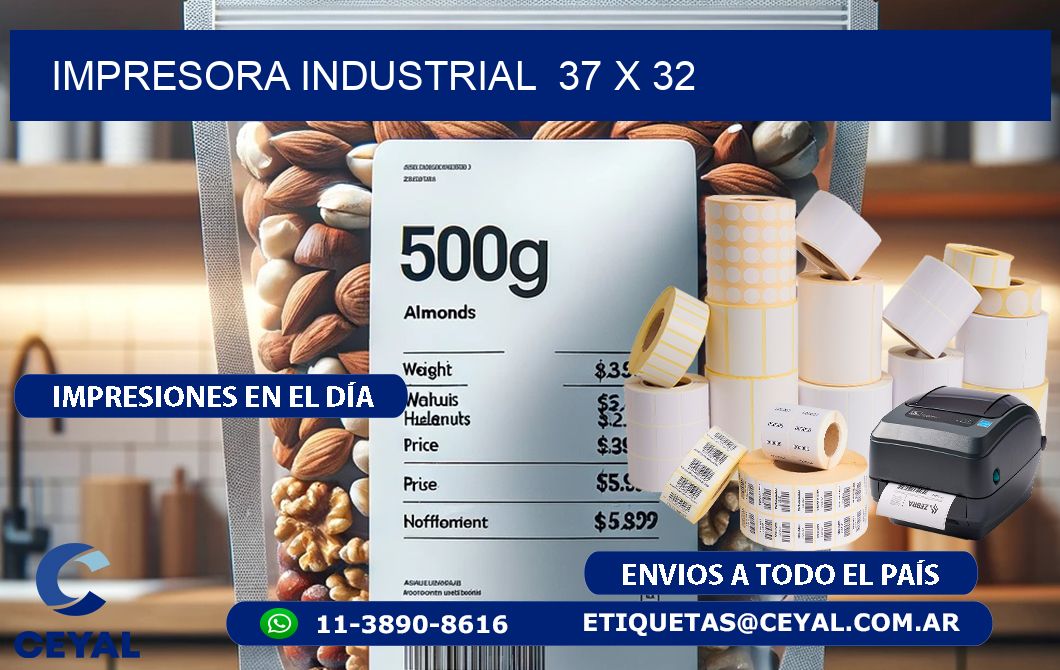impresora industrial  37 x 32