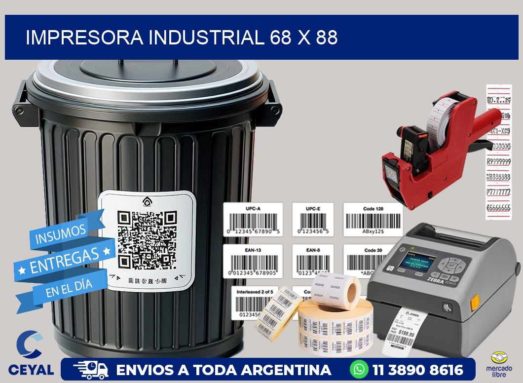 impresora industrial 68 x 88