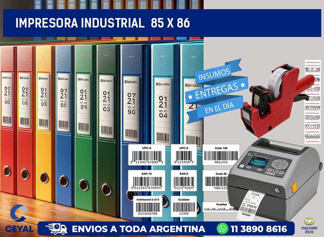 impresora industrial  85 x 86