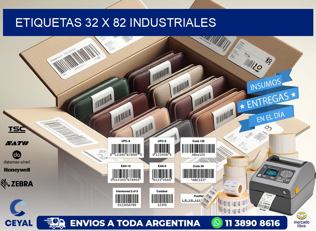 ETIQUETAS 32 x 82 INDUSTRIALES