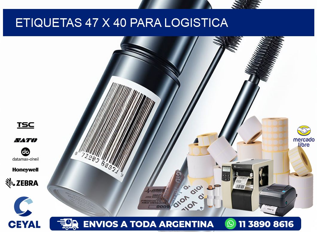 ETIQUETAS 47 x 40 PARA LOGISTICA