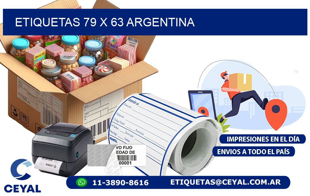 ETIQUETAS 79 x 63 ARGENTINA