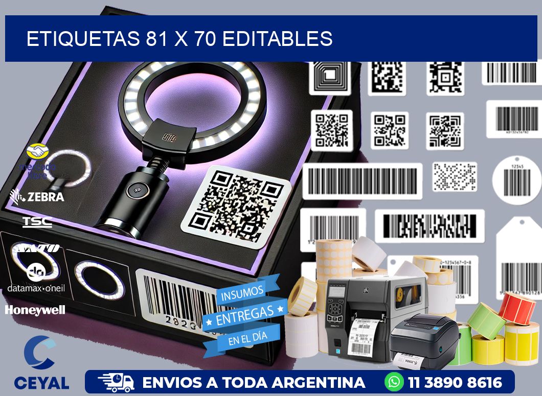 ETIQUETAS 81 x 70 EDITABLES